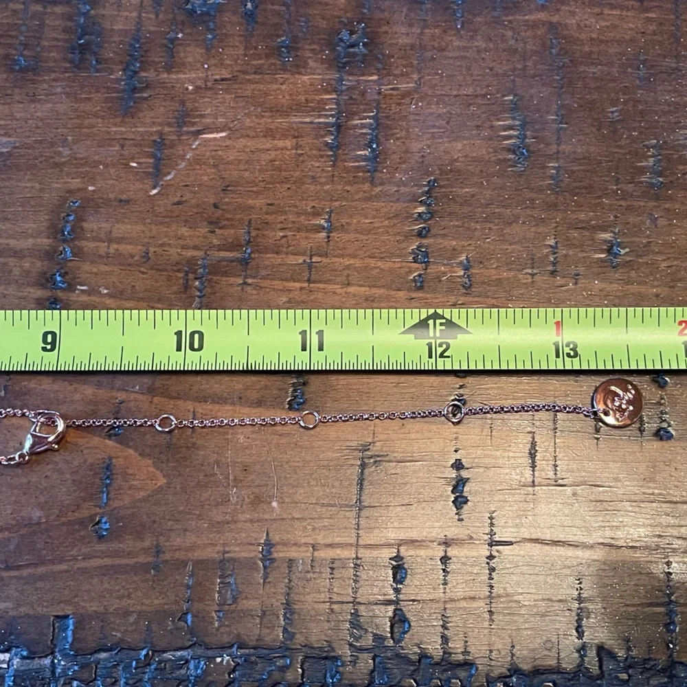 Fun U Rose Gold Tone Necklace - Picture 3 of 4